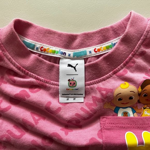 Limited Edition PUMA x COCOMELON Toddler Two-Piece Set - Picture 4 of 4